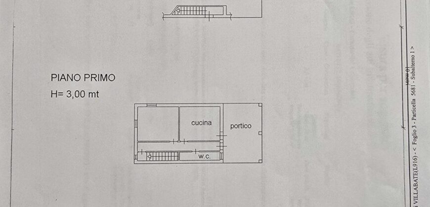 Villabate: Appartamento Via Giovanni Falcone